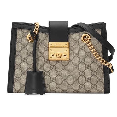 gucci beige gg|gucci padlock small shoulder bag.